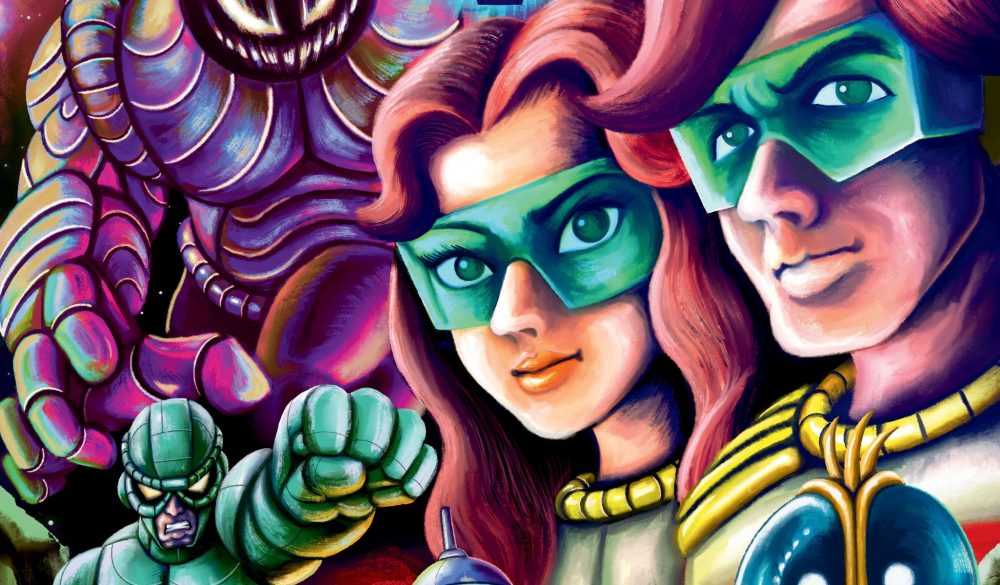 OMEGA 6 is coming as a Manga in October and as a retro-styled Video Game this Month!