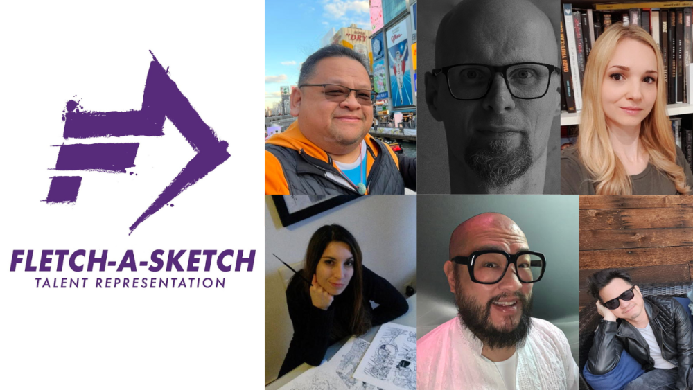 Fletch-a-Sketch Talent Representation launches with five artists