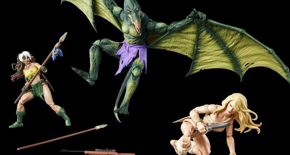 SDCC 2025: Hasbro reveals exclusive Marvel Legends Series Marvel SNAP Savage Land 3-Pack