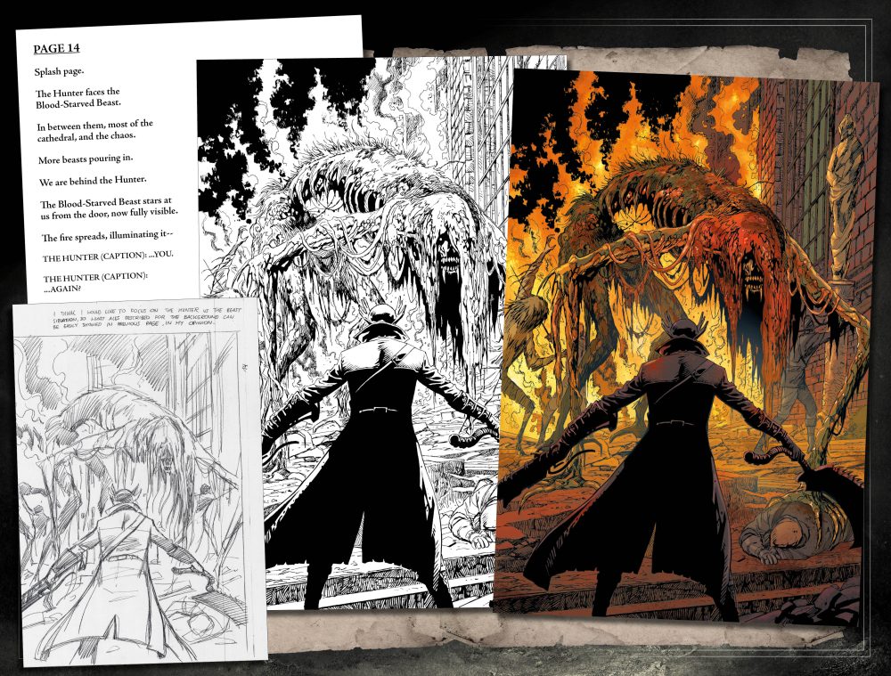Preview: Titan Comics shares a glimpse at BLOODBORNE: THE DEATH OF SLEEP DELUXE