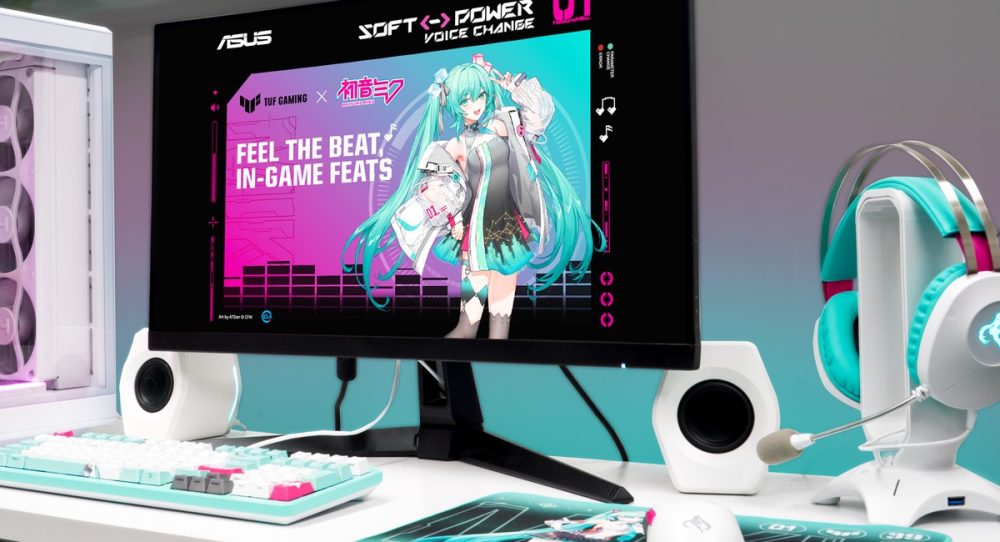 AX 2025: ASUS and iBUYPOWER drop exclusive TUF Gaming x Hatsune Miku peripherals at Anime Expo